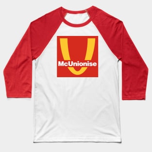 Unionise McDonalds - Maccas Union Baseball T-Shirt